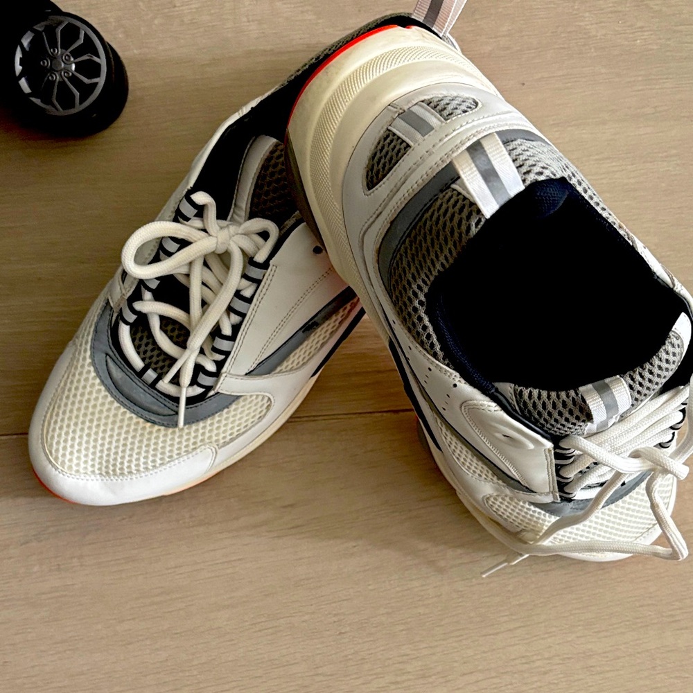 Dior White and Gray Sneakers